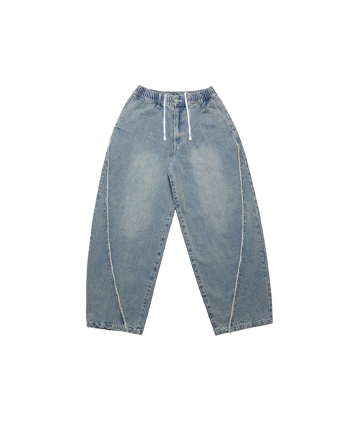 Cheers(チアーズ)の「SBL DENIM PANTS(デニムパンツ・メンズ・インディゴブルー/ブラック・XL/L/M)」の3枚目の写真