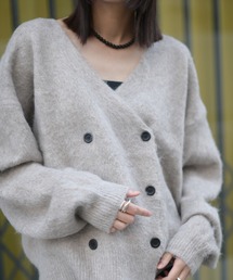 Marient | シャギーダブルニットCD(カーディガン/ボレロ)