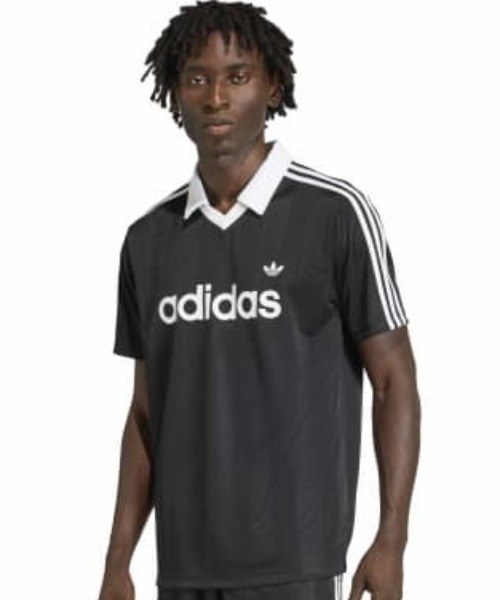 セール】adidas ARCHIVE COLLAR ENGINEERED JERSEY / アディダス