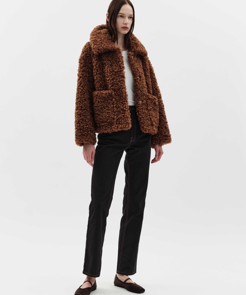 jakke(ジャッキー)の「TRACI COAT(その他アウター・レディース・ブラウン/ベージュ/ブラック・S)」の11枚目の写真