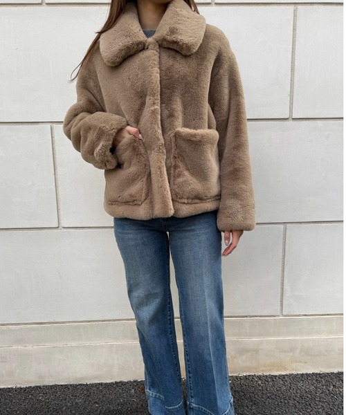 jakke(ジャッキー)の「TRACI COAT(その他アウター・レディース・ブラウン/ベージュ/ブラック・S)」の18枚目の写真