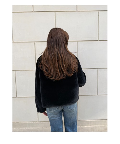 jakke(ジャッキー)の「TRACI COAT(その他アウター・レディース・ブラウン/ベージュ/ブラック・S)」の9枚目の写真