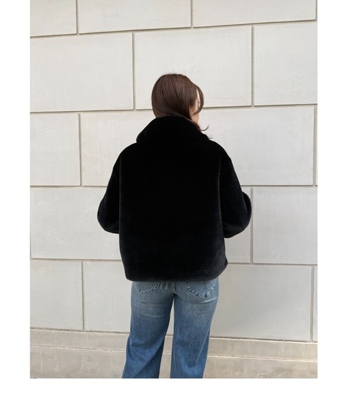 jakke(ジャッキー)の「TRACI COAT(その他アウター・レディース・ブラウン/ベージュ/ブラック・S)」の10枚目の写真