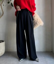 ソフト起毛ストレッチパンツ