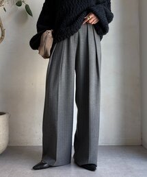 ソフト起毛ストレッチパンツ