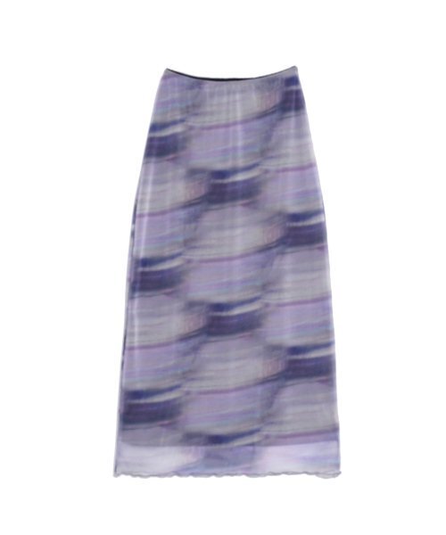 HIGH SCHOOL DISCO(ハイスクールディスコ)の「FOG LONG MESH SKIRT_PURPLE(スカート・レディース・その他・FREE)」の10枚目の写真