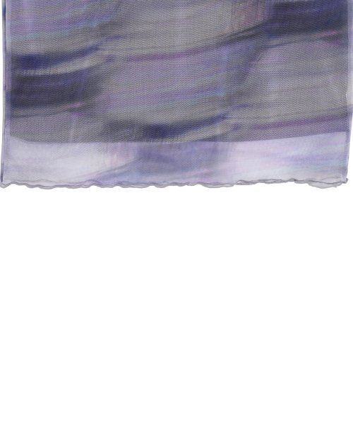 HIGH SCHOOL DISCO(ハイスクールディスコ)の「FOG LONG MESH SKIRT_PURPLE(スカート・レディース・その他・FREE)」の12枚目の写真