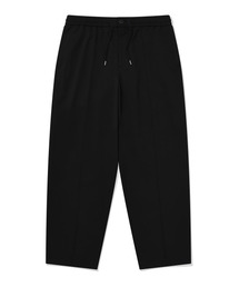 ワイドテーパードパンツ ブラック