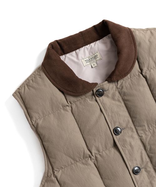 WILD BRICKS(ワイルドブリックス)の「RP PUFFER VEST (olive)(ダウンベスト・メンズ・その他・LARGE/X-LARGE/MEDIUM)」の4枚目の写真