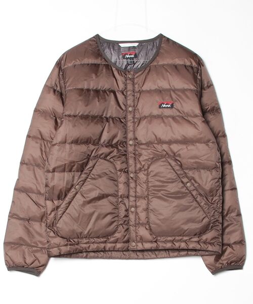 NANGA(ナンガ)の「ナンガ ATL DOWN CARDIGAN(テーラードジャケット・メンズ・ブラック/ブラウン・M/L/S)」の11枚目の写真
