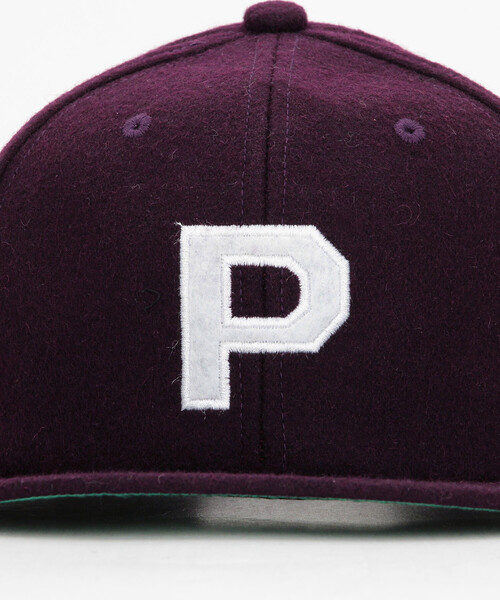 POLeR(ポーラー)の「POLeR/ポーラー CLASSIC WOOL BASEBALL CAP クラシック ウールベースボールキャップ(キャップ・メンズ・ブラック/ネイビー/ワインレッド・ONE SIZE)」の7枚目の写真