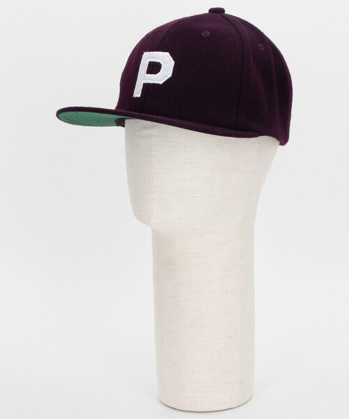 POLeR(ポーラー)の「POLeR/ポーラー CLASSIC WOOL BASEBALL CAP クラシック ウールベースボールキャップ(キャップ・メンズ・ブラック/ネイビー/ワインレッド・ONE SIZE)」の11枚目の写真