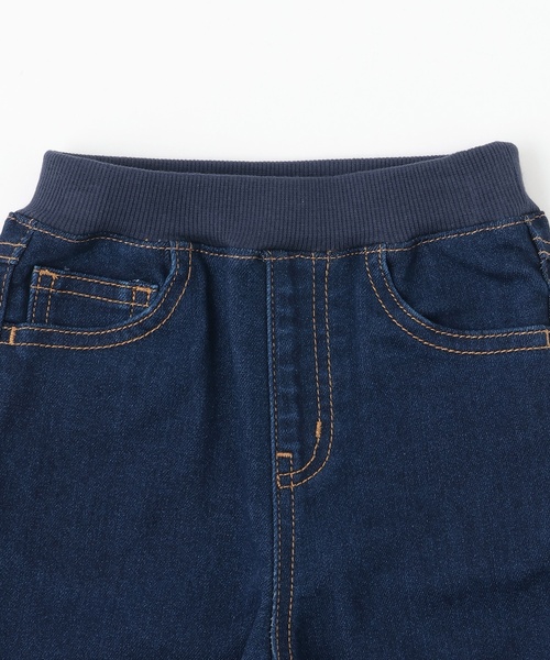 petit main（プティマイン）の「裏起毛デニムパンツ（デニムパンツ・キッズ・ネイビー/ブルー・80ｃｍ/110cm/120cm/100cm/90cm/130cm）」の7枚目の写真