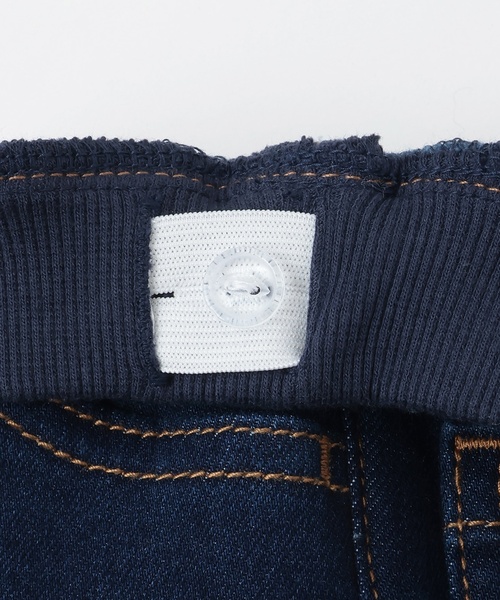 petit main（プティマイン）の「裏起毛デニムパンツ（デニムパンツ・キッズ・ネイビー/ブルー・80ｃｍ/110cm/120cm/100cm/90cm/130cm）」の8枚目の写真