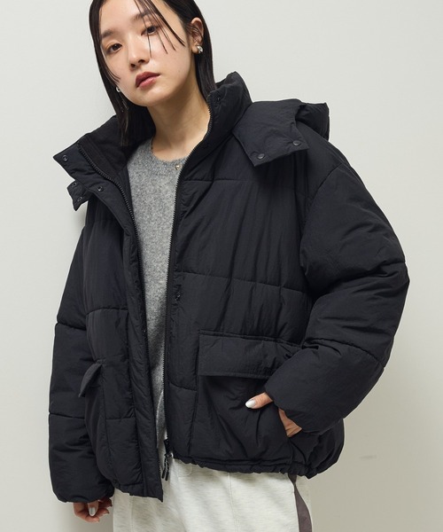 ライトファイバーフーディブルゾン 