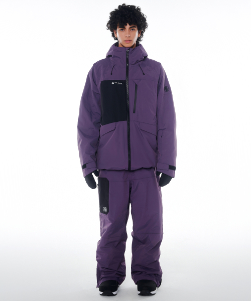 DOLL OUTERWEAR(ドラ アウターウェア)の「2425 クラーロジャケット&パンツ ボードウェアセット パープル 男女共用(セットアップ・レディース・その他・SMALL/MEDIUM/LARGE/X-LARGE/X-SMALL)」の5枚目の写真