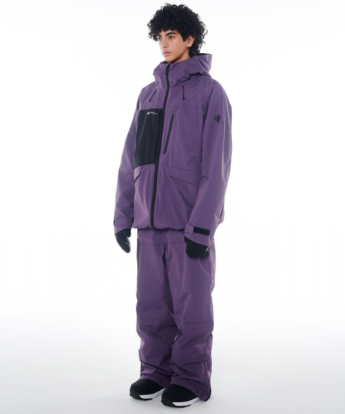DOLL OUTERWEAR(ドラ アウターウェア)の「2425 クラーロジャケット&パンツ ボードウェアセット パープル 男女共用(セットアップ・レディース・その他・SMALL/MEDIUM/LARGE/X-LARGE/X-SMALL)」の6枚目の写真