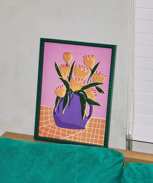 SAHIR（サヒール）の「【SAHIR サヒール】Deco frame デコフレーム（インテリア雑貨・レディース・グリーン系その他2/イエロー/グリーン/ブルー・0）」の2枚目の写真