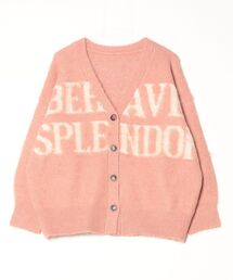 Muscat（マスカット）の「MU_10月_KN_LI_5545021_ケガキロゴニットカーディガン（その他）」