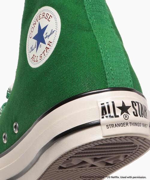 CONVERSE(コンバース)の「CONVERSE×STRANGER THINGS/コンバース×ストレンジャー・シングス/ALLSTAR AGED 87 CL HI(スニーカー・メンズ・モスグリーン/レッド/ブラック・8/9.5/9/8.5)」の16枚目の写真