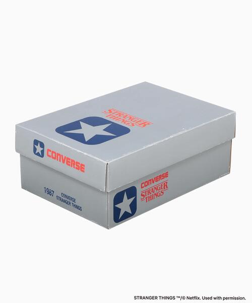CONVERSE(コンバース)の「CONVERSE×STRANGER THINGS/コンバース×ストレンジャー・シングス/ALLSTAR AGED 87 CL HI(スニーカー・メンズ・モスグリーン/レッド/ブラック・8/9.5/9/8.5)」の12枚目の写真