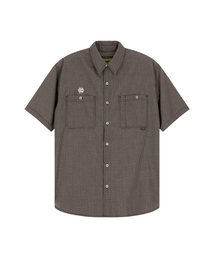 CHECK SHIRT (GREY)