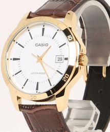 CASIO（カシオ）の「CASIO カシオ / 腕時計 アナログ クォーツ フェイクレザーベルト 日常生活防水 ラウンドフェイス 腕時計 /// MTP L シリーズ（アナログ腕時計・メンズ）」