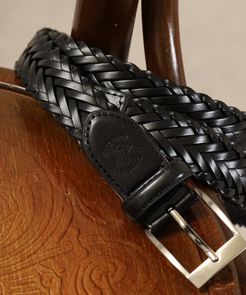 BEVERLY HILLS POLO CLUB（ビバリーヒルズポロクラブ）の「BEVERLY HILLS POLO CLUB シングルピンベルト（ベルト・メンズ・ブラック系/ダークブラウン/ブラウン系/ブラック・FREE/F）」の2枚目の写真