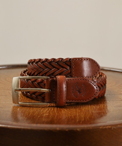 BEVERLY HILLS POLO CLUB（ビバリーヒルズポロクラブ）の「BEVERLY HILLS POLO CLUB シングルピンベルト（ベルト・メンズ・ブラック系/ダークブラウン/ブラウン系/ブラック・FREE/F）」の4枚目の写真