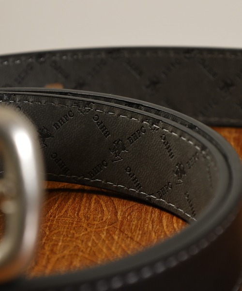BEVERLY HILLS POLO CLUB（ビバリーヒルズポロクラブ）の「BEVERLY HILLS POLO CLUB シングルピンベルト（ベルト・メンズ・ブラック系/ダークブラウン/ブラウン系/ブラック・FREE/F）」の6枚目の写真