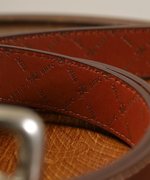 BEVERLY HILLS POLO CLUB（ビバリーヒルズポロクラブ）の「BEVERLY HILLS POLO CLUB シングルピンベルト（ベルト・メンズ・ブラック系/ダークブラウン/ブラウン系/ブラック・FREE/F）」の8枚目の写真