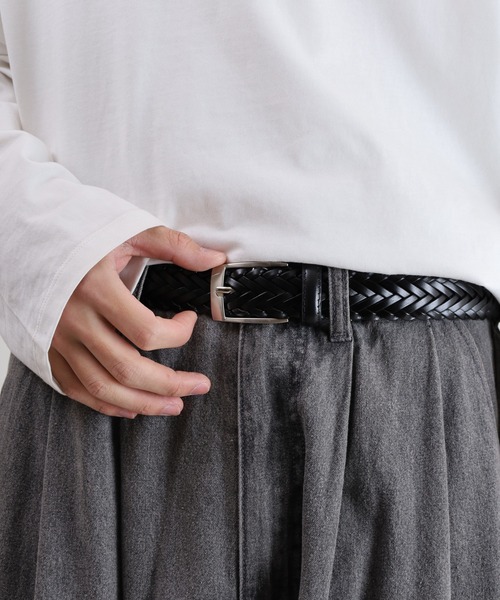 BEVERLY HILLS POLO CLUB（ビバリーヒルズポロクラブ）の「BEVERLY HILLS POLO CLUB シングルピンベルト（ベルト・メンズ・ブラック系/ダークブラウン/ブラウン系/ブラック・FREE/F）」の9枚目の写真