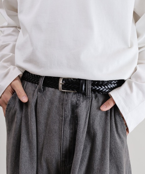 BEVERLY HILLS POLO CLUB（ビバリーヒルズポロクラブ）の「BEVERLY HILLS POLO CLUB シングルピンベルト（ベルト・メンズ・ブラック系/ダークブラウン/ブラウン系/ブラック・FREE/F）」の10枚目の写真