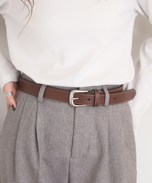 BEVERLY HILLS POLO CLUB（ビバリーヒルズポロクラブ）の「BEVERLY HILLS POLO CLUB シングルピンベルト（ベルト・メンズ・ブラック系/ダークブラウン/ブラウン系/ブラック・FREE/F）」の14枚目の写真