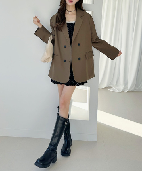 Ada.(エイダ)の「【26SS 先行予約】2way 裾フリルデザイン ドットキャミソール(キャミソール・レディース・オフホワイト/ブラック・FREE)」の14枚目の写真