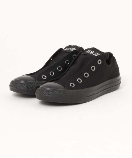 CONVERSE(コンバース)の「【CONVERSE/コンバース】オールスター スリップ N OX/ALL STAR SLIP N OX(スニーカー・レディース・ブラック×ブラック・4inch/4.5inch/5inch/5.5inch/6.5inch/7inch/7.5inch/8inch/8.5inch)」の1枚目の写真