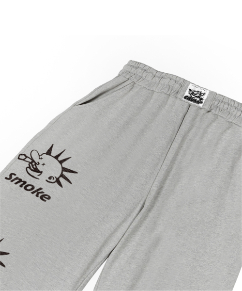 crump（クランプ）の「パックザルールズ スウェットパンツ [メランジ]（スウェットパンツ・レディース・グレー系・MEDIUM/LARGE/X-LARGE）」の3枚目の写真