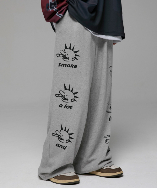 crump（クランプ）の「パックザルールズ スウェットパンツ [メランジ]（スウェットパンツ・レディース・グレー系・MEDIUM/LARGE/X-LARGE）」の5枚目の写真