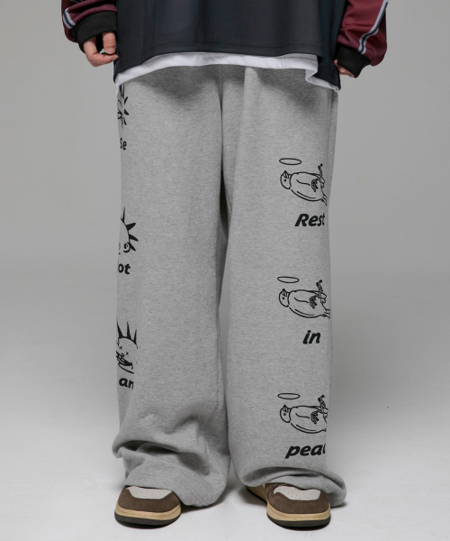 crump（クランプ）の「パックザルールズ スウェットパンツ [メランジ]（スウェットパンツ・レディース・グレー系・MEDIUM/LARGE/X-LARGE）」の7枚目の写真