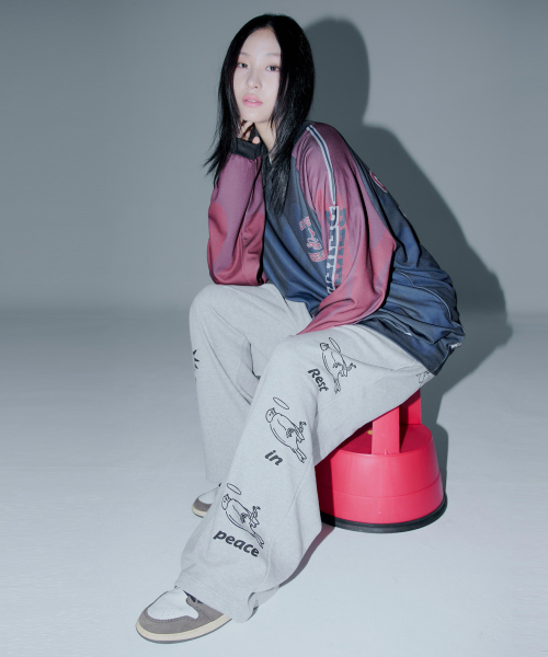 crump（クランプ）の「パックザルールズ スウェットパンツ [メランジ]（スウェットパンツ・レディース・グレー系・MEDIUM/LARGE/X-LARGE）」の9枚目の写真