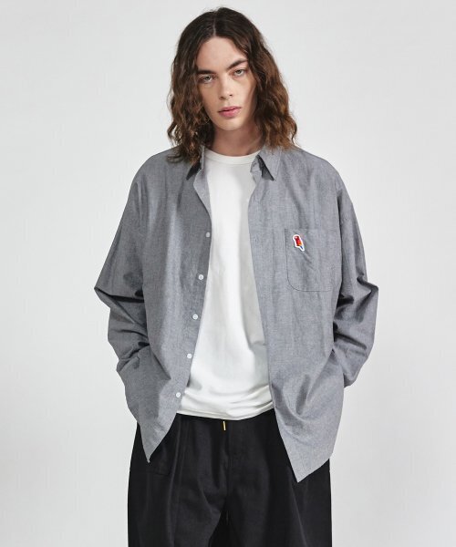 UNION BALANT(ユニオンバランテ)の「ペリカンワッペンオックスフォードシャツブラック(シャツ/ブラウス・メンズ・その他・X-LARGE/LARGE/MEDIUM)」の1枚目の写真