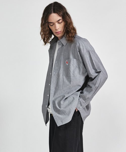 UNION BALANT(ユニオンバランテ)の「ペリカンワッペンオックスフォードシャツブラック(シャツ/ブラウス・メンズ・その他・X-LARGE/LARGE/MEDIUM)」の3枚目の写真