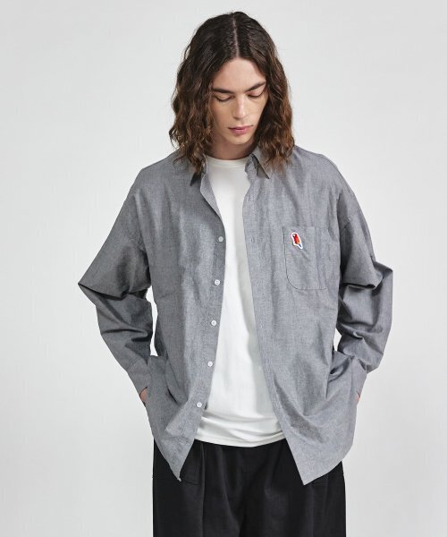 UNION BALANT(ユニオンバランテ)の「ペリカンワッペンオックスフォードシャツブラック(シャツ/ブラウス・メンズ・その他・X-LARGE/LARGE/MEDIUM)」の4枚目の写真