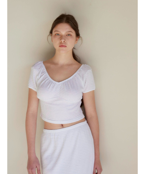 MOIFAIRE（モイフェア）の「ROSE LONG SKIRT / WHITE（スカート・レディース・ホワイト・FREE）」の3枚目の写真