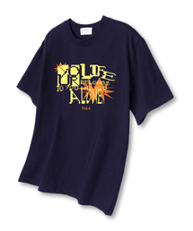トゥユ オーバーサイズ 半袖Tシャツ ネイビー