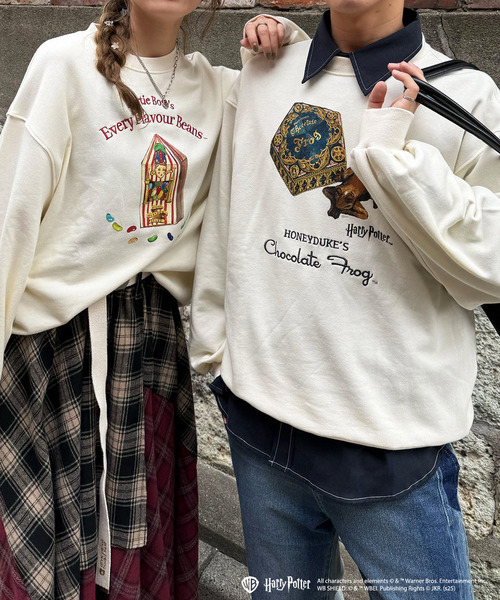DOUBLE NAME（ダブルネーム）の「【Harry Potter】ハニーデュークス フロントモチーフプルオーバー（その他トップス・レディース・ネイビー/レッド・FREE）」の19枚目の写真