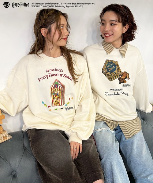 DOUBLE NAME（ダブルネーム）の「【Harry Potter】ハニーデュークス フロントモチーフプルオーバー（その他トップス・レディース・ネイビー/レッド・FREE）」の4枚目の写真