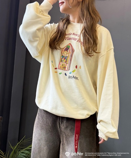 DOUBLE NAME（ダブルネーム）の「【Harry Potter】ハニーデュークス フロントモチーフプルオーバー（その他トップス・レディース・ネイビー/レッド・FREE）」の5枚目の写真