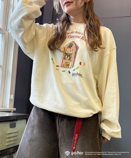 DOUBLE NAME（ダブルネーム）の「【Harry Potter】ハニーデュークス フロントモチーフプルオーバー（その他トップス・レディース・ネイビー/レッド・FREE）」の6枚目の写真