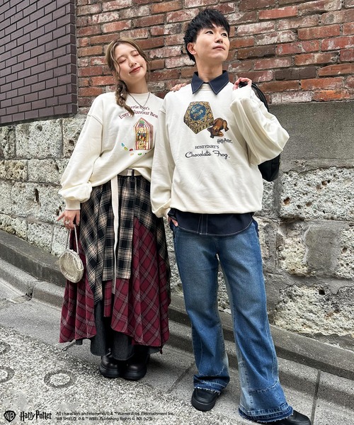 DOUBLE NAME（ダブルネーム）の「【Harry Potter】ハニーデュークス フロントモチーフプルオーバー（その他トップス・レディース・ネイビー/レッド・FREE）」の11枚目の写真